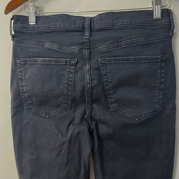 NWT Free People Rip Knee Black Ankle Skinny Jeans Size 28 - Picture 5 of 9